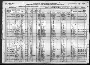 1920 United States Federal Census