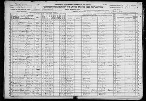 1920 United States Federal Census