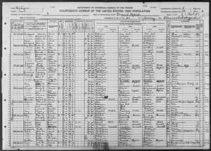 1920 United States Federal Census