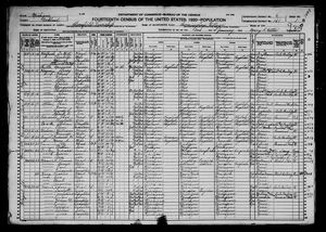 1920 United States Federal Census