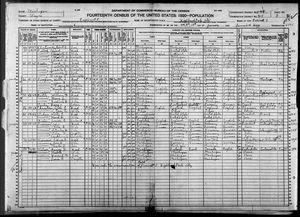 1920 United States Federal Census