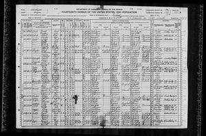 1920 United States Federal Census