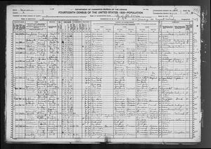 1920 United States Federal Census