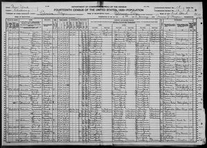 1920 United States Federal Census