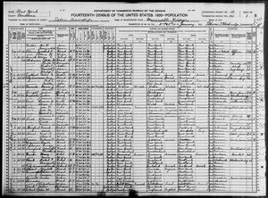 1920 United States Federal Census