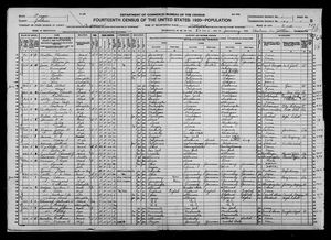 1920 United States Federal Census