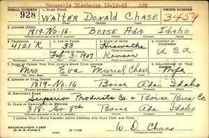 U.S., World War II Draft Cards Young Men, 1940-1947