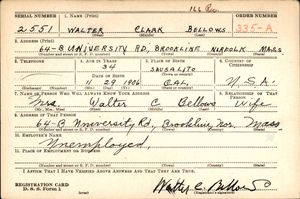 U.S., World War II Draft Cards Young Men, 1940-1947