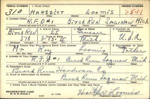 U.S., World War II Draft Cards Young Men, 1940-1947