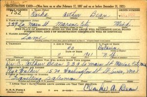 U.S., World War II Draft Cards Young Men, 1940-1947