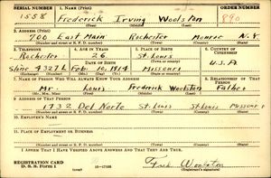 U.S., World War II Draft Cards Young Men, 1940-1947