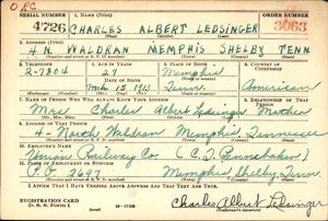 U.S., World War II Draft Cards Young Men, 1940-1947