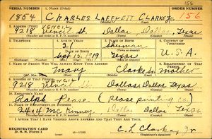 U.S., World War II Draft Cards Young Men, 1940-1947