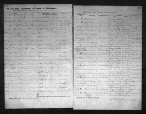 Michigan, U.S., Death Records, 1867-1952