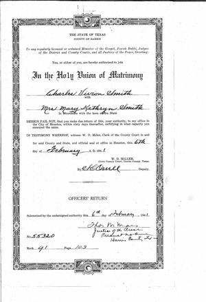 Texas, U.S., Select County Marriage Records, 1837-1965