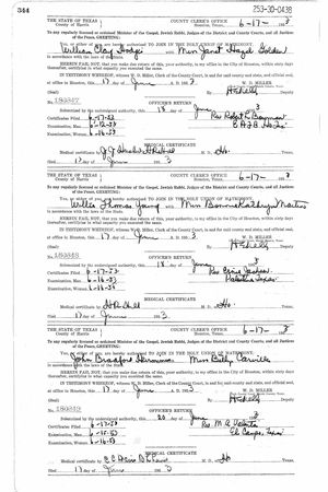 Texas, U.S., Select County Marriage Records, 1837-1965