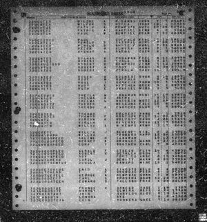 New York State, Marriage Index, 1881-1967