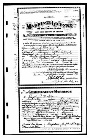 Colorado, U.S., Select County Marriages, 1863-2018