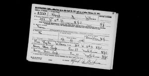 U.S., World War II Draft Registration Cards, 1942