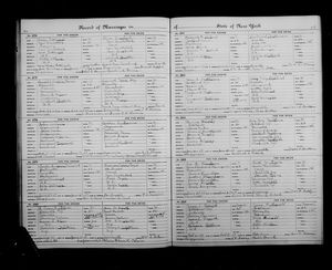 New York, U.S., County Marriage Records, 1847-1849, 1907-1936