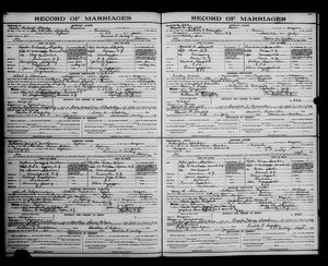 New York, U.S., County Marriage Records, 1847-1849, 1907-1936