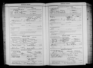 Oklahoma, U.S., County Marriage Records, 1890-1995