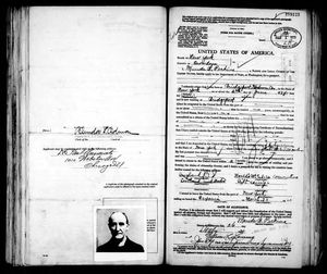 U.S., Passport Applications, 1795-1925