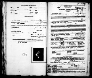 U.S., Passport Applications, 1795-1925