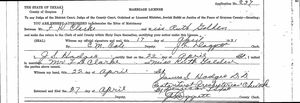 Texas, U.S., Select County Marriage Records, 1837-1965