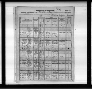 Wisconsin, U.S., State Censuses, 1855-1905