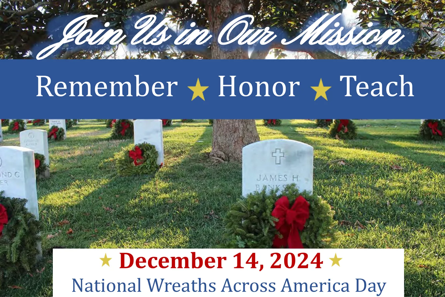 National Wreaths Across America Day 2024
