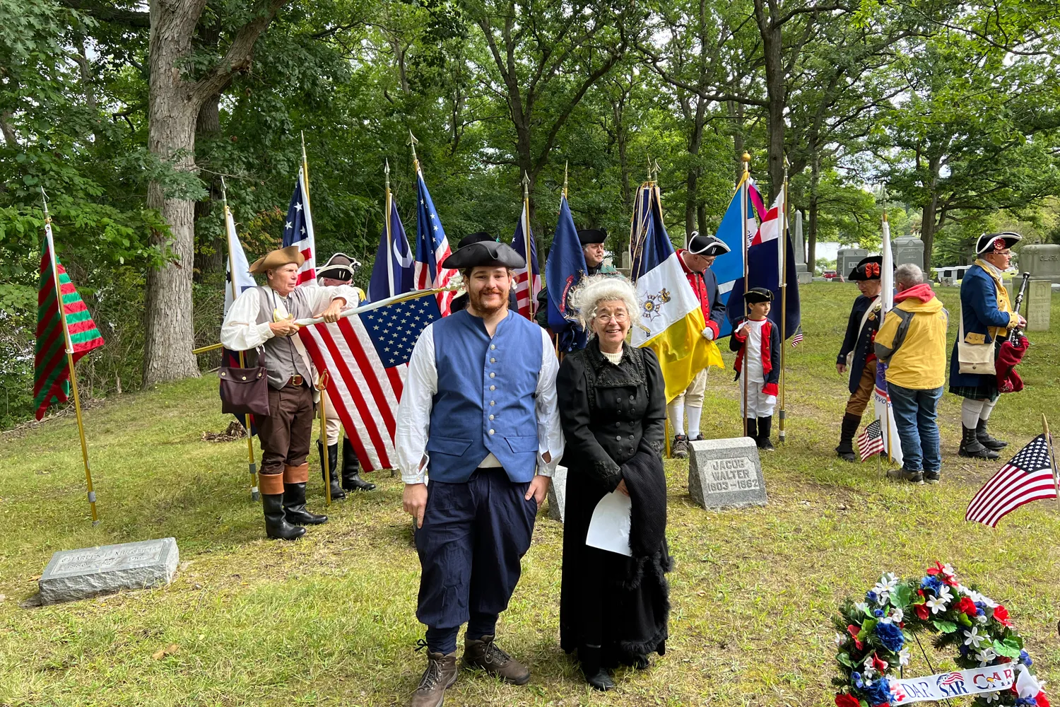 Merrill Grave Marking Ceremony Sep 2024