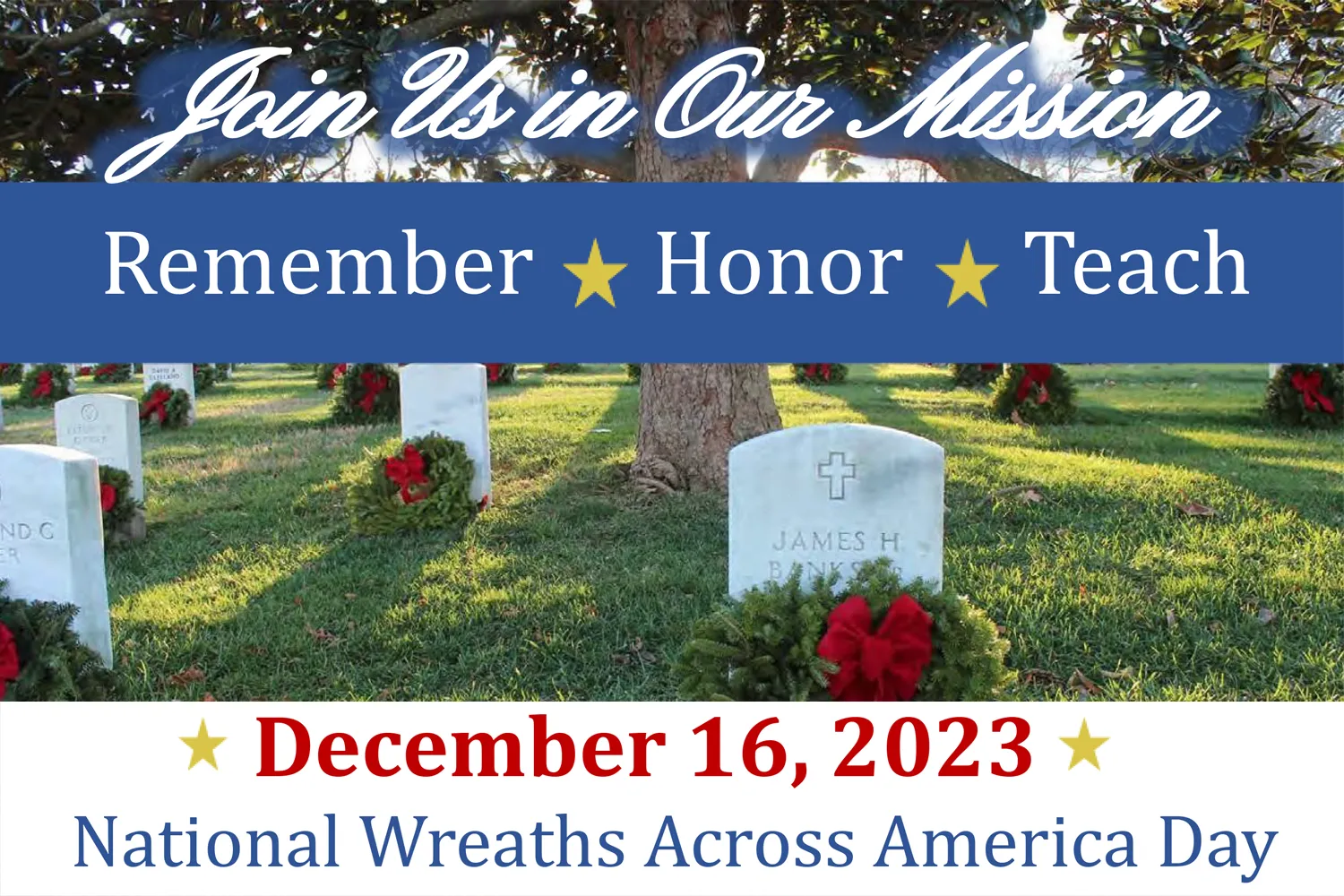 National Wreaths Across America Day 2023